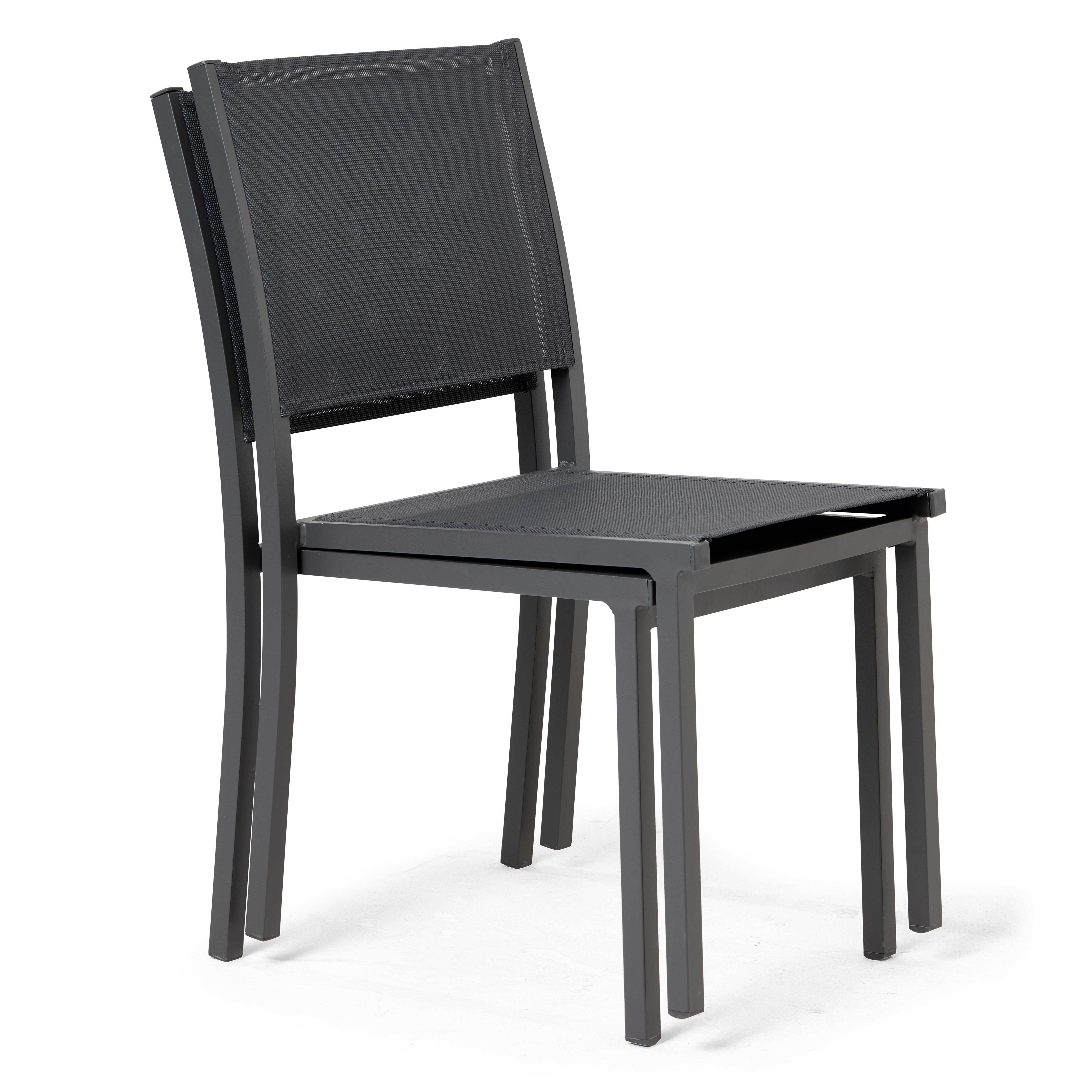 Oviala - Ensemble table de jardin en céramique effet mozaic avec 10 chaises
Tivoli - Oviala - Image 4