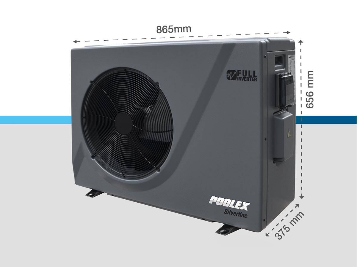 Pompe à chaleur/PAC Poolex Silverline FI (Full Inverter) Fi 120 - 45-65 m3 - Image 7