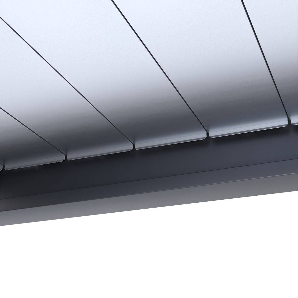 Direct Abris - Pergola Bioclimatique Aluminium Autoportée 12m² - 3x4m Deux Stores - Anthracite - 25 Lames Inclinables 120 degrés - ECLIPSE - Image 9