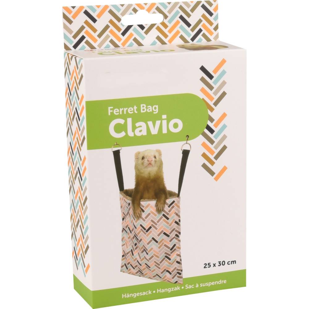 Sac suspendu pour furet CLAVIO 25 x 30 cm pour rongeur - Image 5