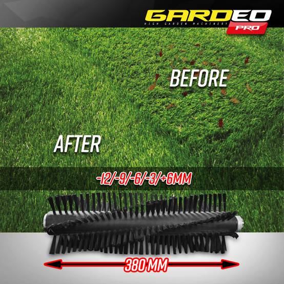 Gardeo Pro - Balayeuse pour gazon synthétique sur batterie - 2 x 20V - 4Ah - Gardeo Pro - Image 3