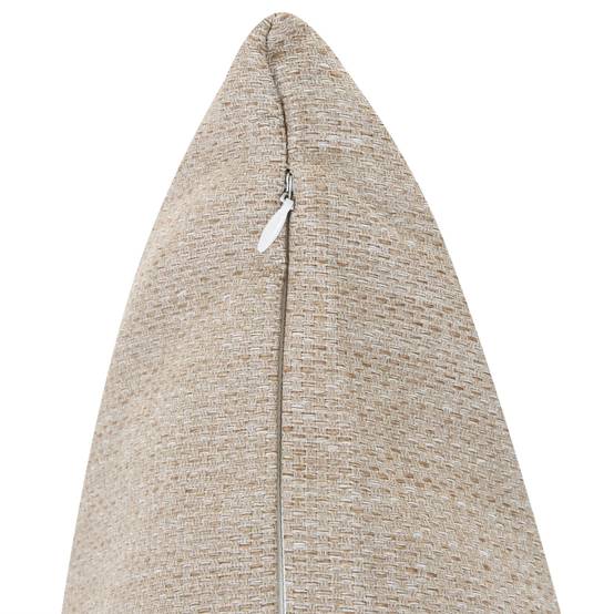 Beliani - Coussin d'extérieur Oléfine Beige CARYOTA - 45x45x10- Beliani - Image 7