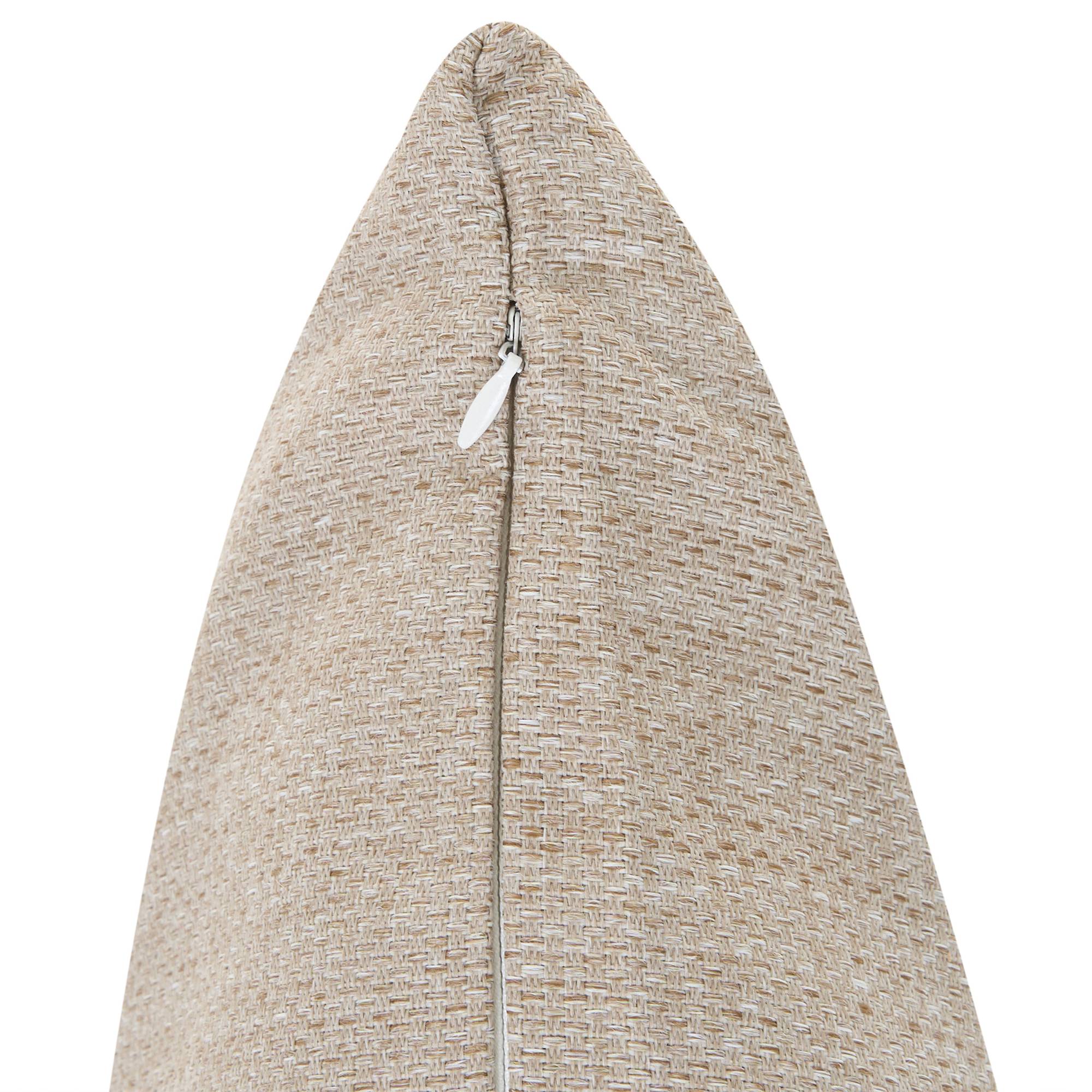 Beliani - Coussin d'extérieur Oléfine Beige CARYOTA - 45x45x10- Beliani - Image 7