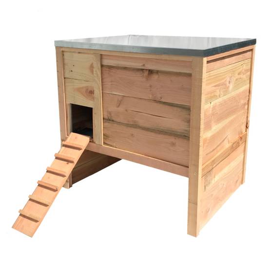 Poulailler 4 poules solide et pratique - modèle Houdan - Cot Cot House - Image 2