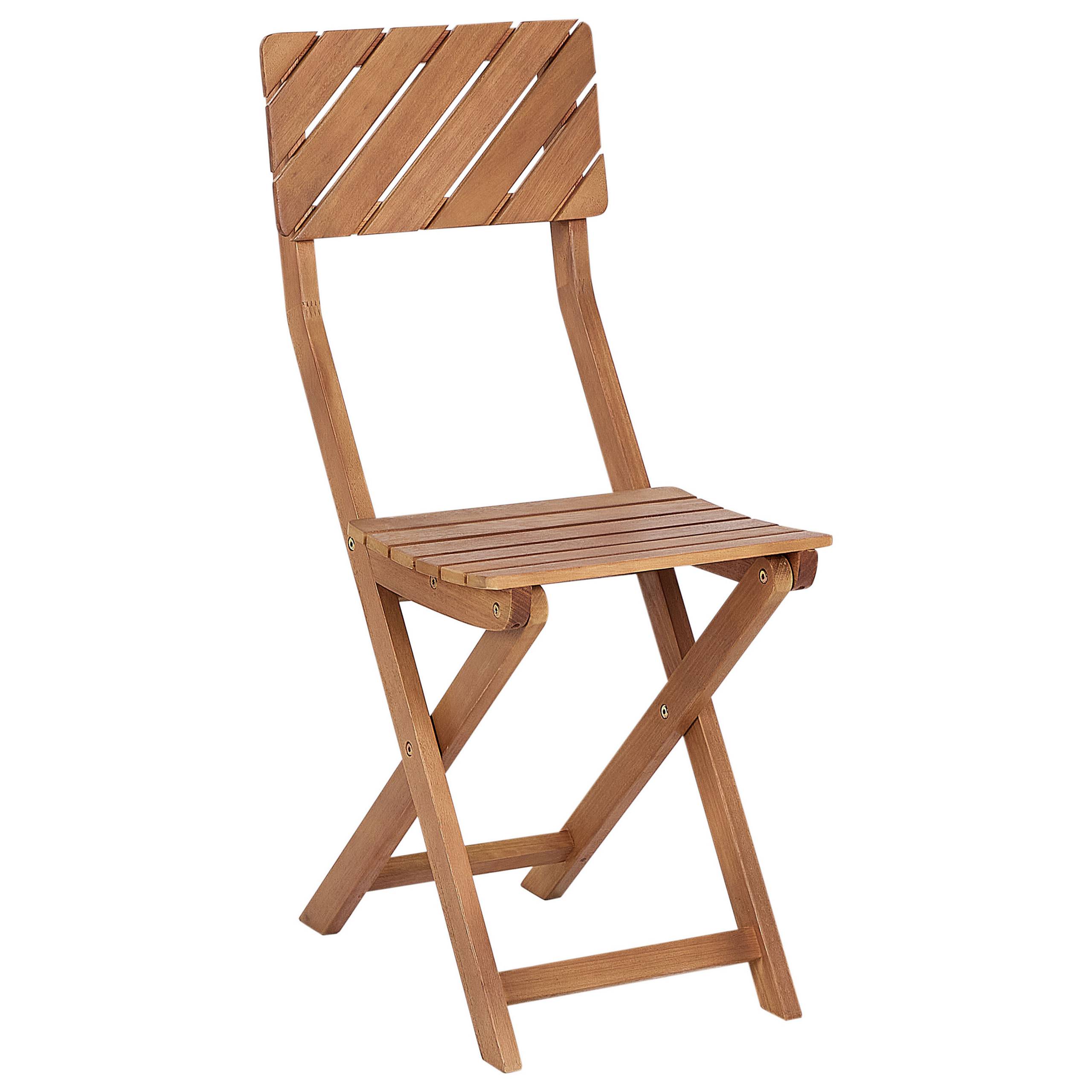 Beliani - Set de bistrot, 2 Personnes Bois d'eucalyptus Marron ARDORE - Beliani - Image 7