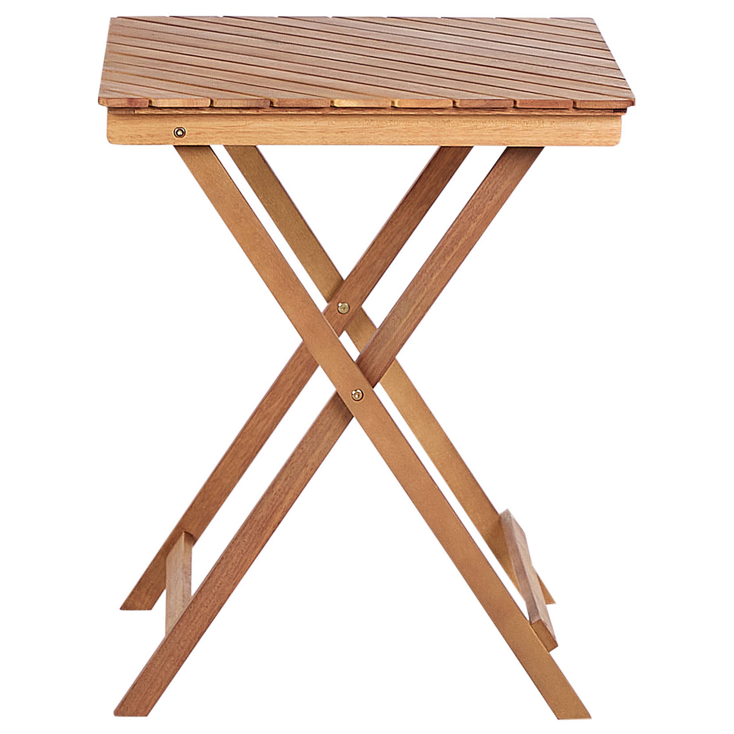 Beliani - Set de bistrot, 2 Personnes Bois d'eucalyptus Marron ARDORE - Beliani - Image 5
