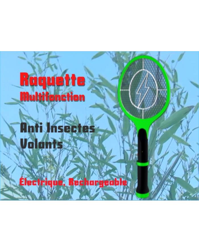 Raquette Anti insectes | Lutte contre les volants/rampants | Intérieur/extérieur- VENTEO - Image 4