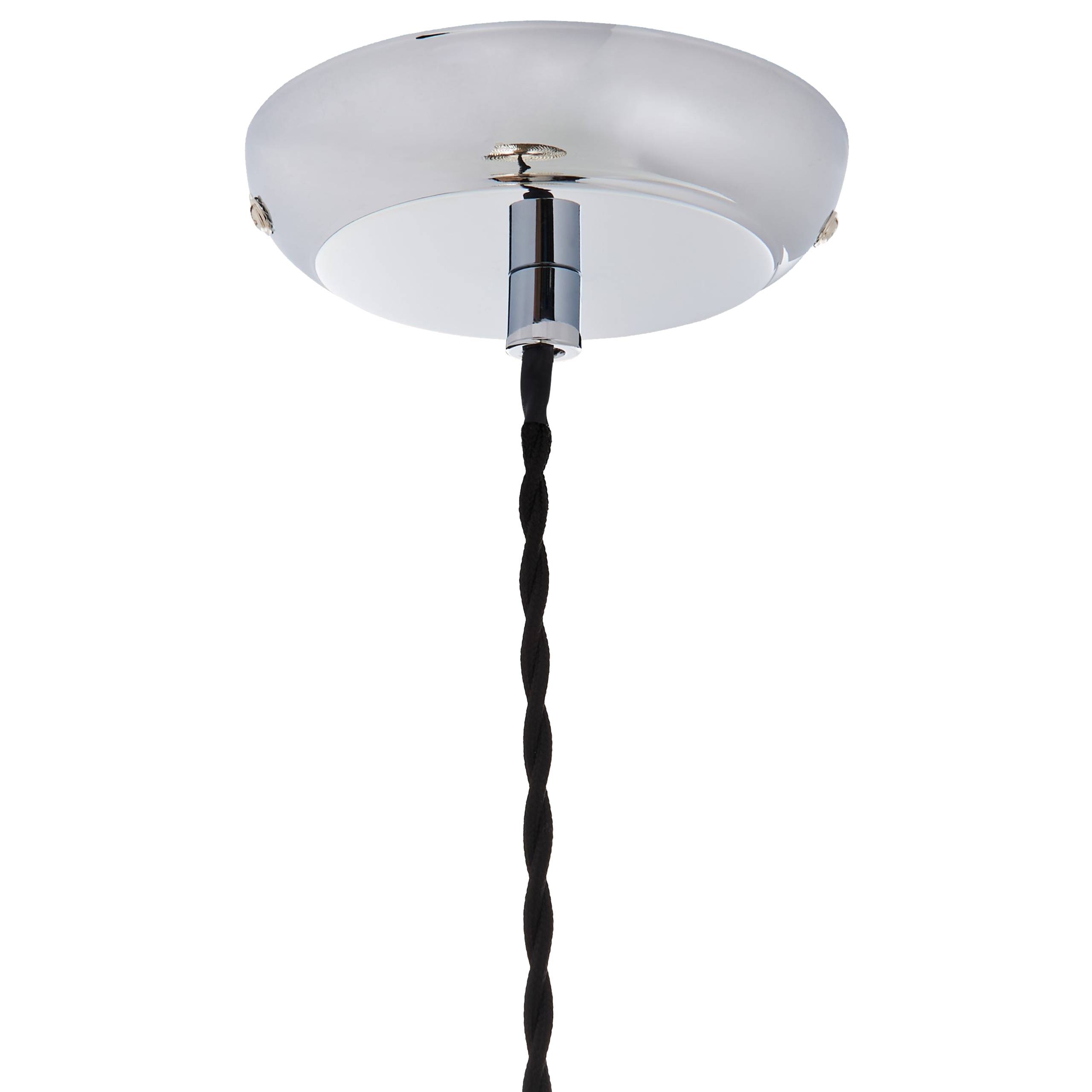 Beliani - Lampe suspension Verre Doré MADON - 30x30x88- Beliani - Image 7
