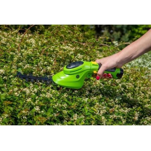 Cisaille gazon et mini taille haie électrique sans fil - Fieldmann - FZN 4101-A - Image 3
