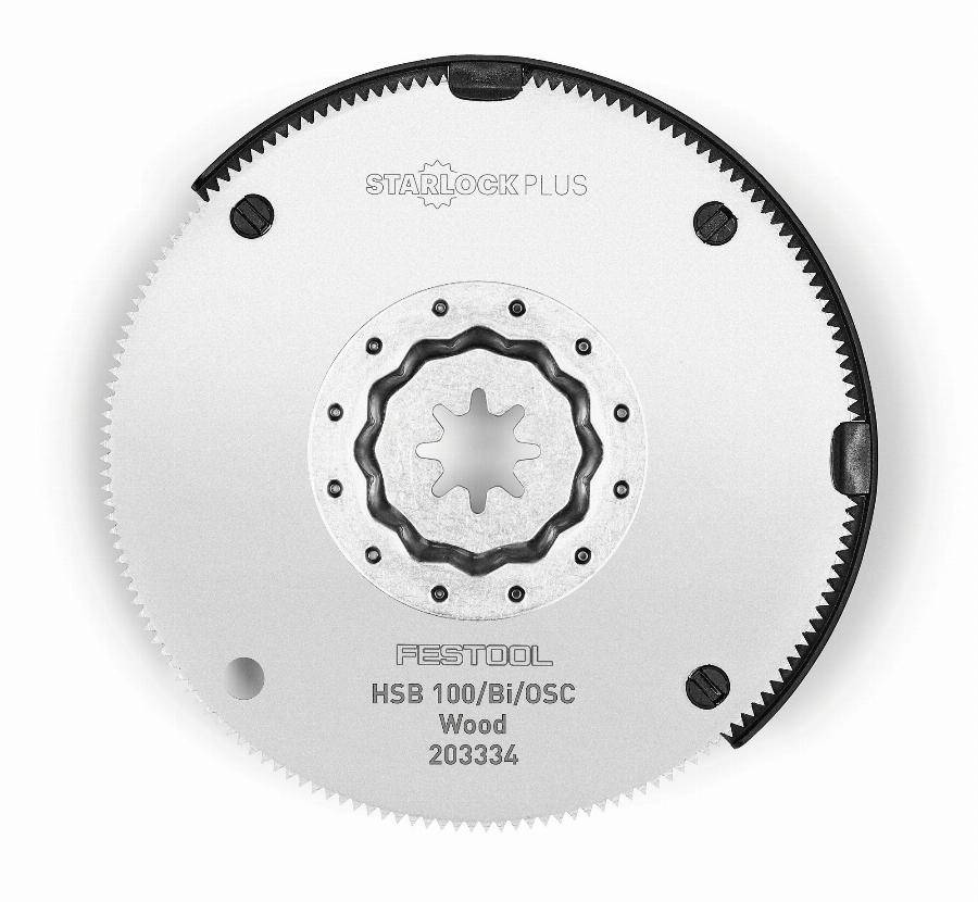 Lame de scie pour bois HSB FESTOOL 100/Bi/OSC - Pour OSC 18 - 203334 - Image 1