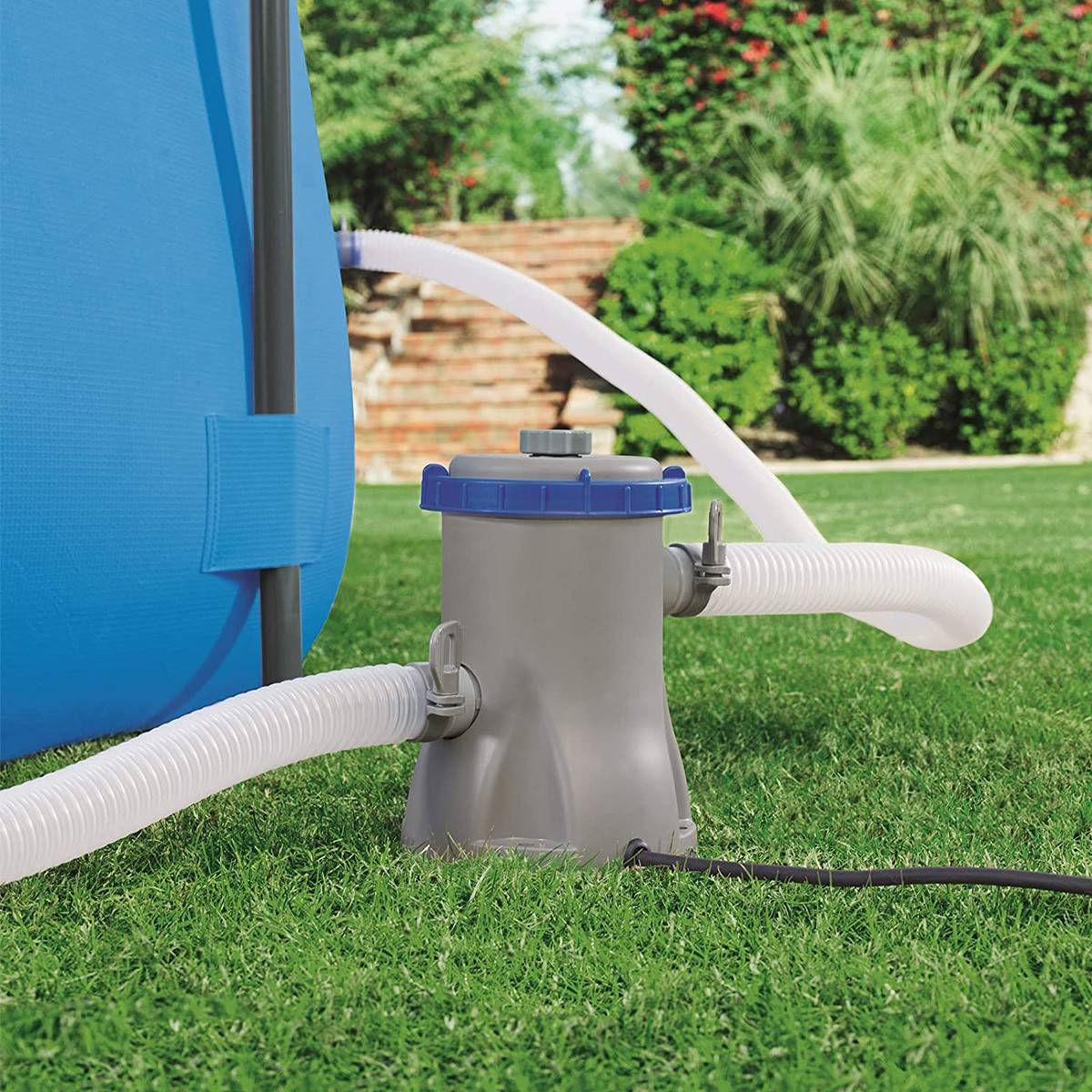 Bestway - Piscine hors sol rectangulaire 400x211x 81Cm Anti-Corrosion, Liner PVC Renforcé, Pompe de Filtration Incluse 5700L Bestway - Image 6