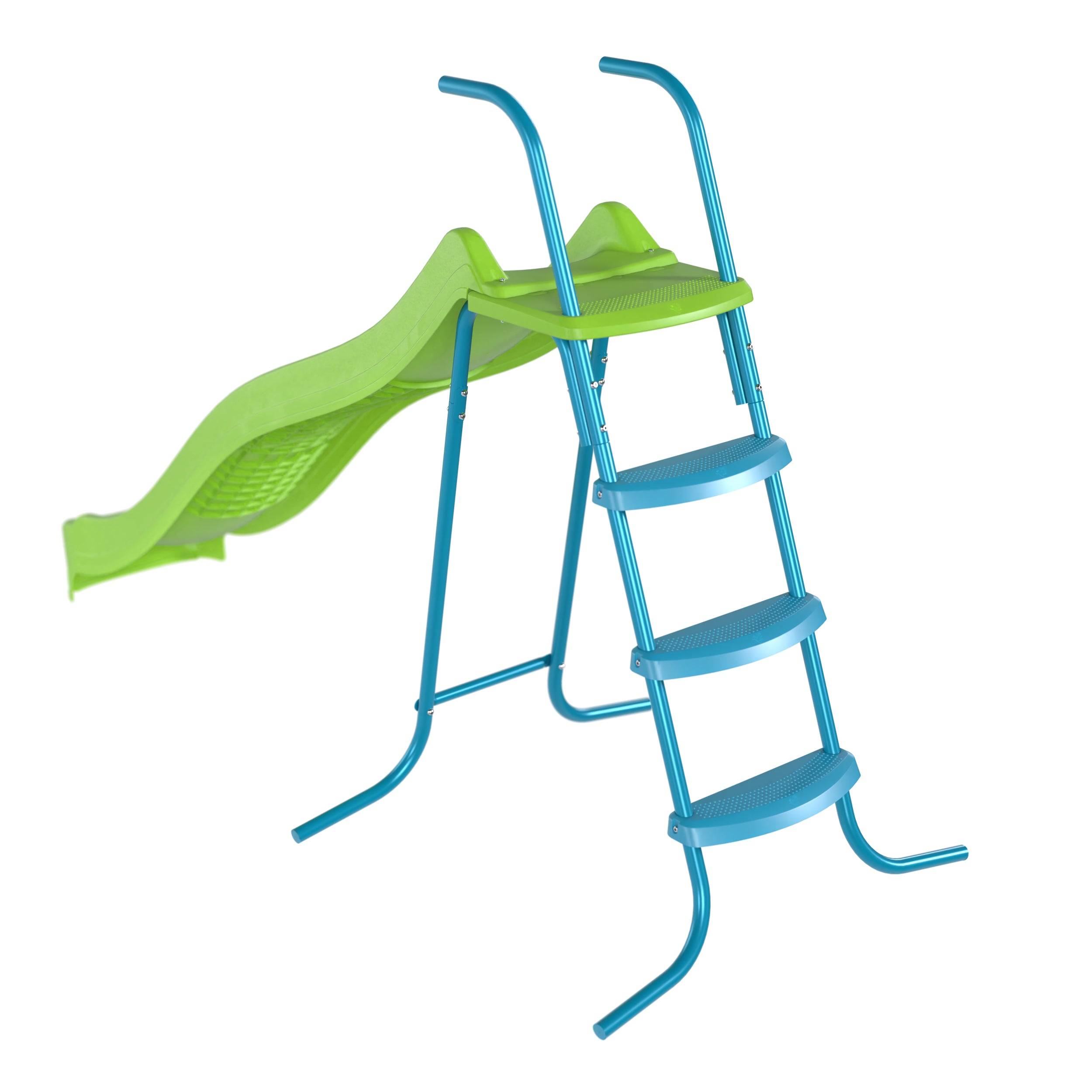 Toboggan ondulé 220 cm avec 4 marches - Image 8