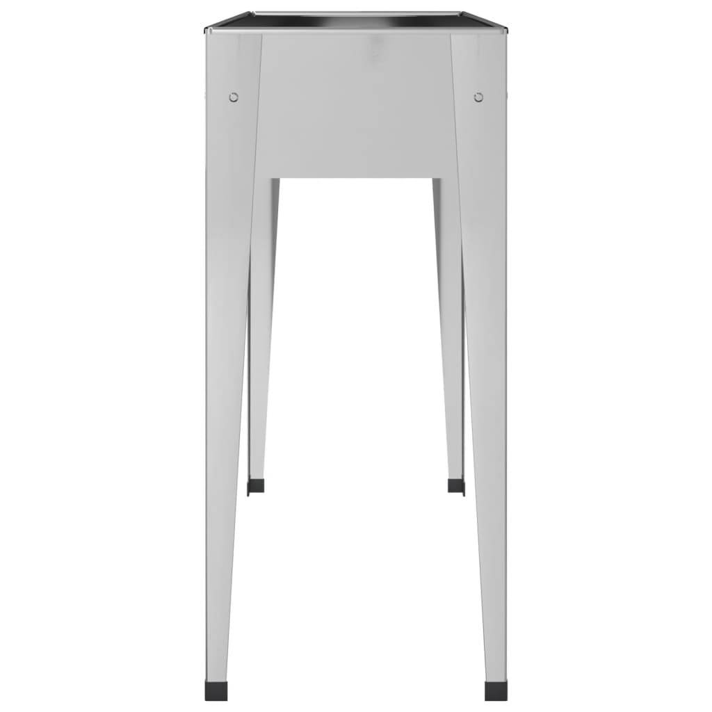 Vidaxl - Jardinière 100,5x40,5x90 cm Acier galvanisé vidaXL 152262 - Image 6