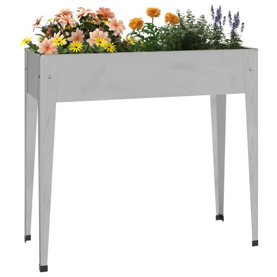 Vidaxl - Jardinière 100,5x40,5x90 cm Acier galvanisé vidaXL 152262 - Image 4