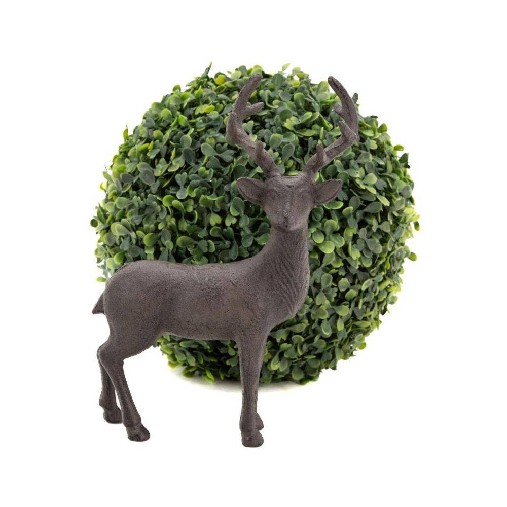 Aubry Gaspard - Cerf en fonte marron - Image 2