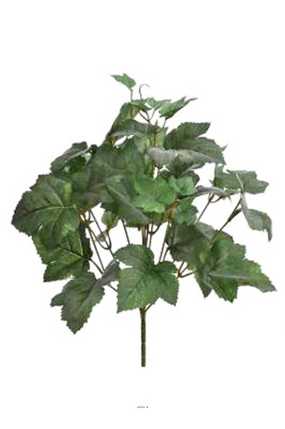 Piquet de lierre artificiel 9 ramures H 45 cm vert - Image 2