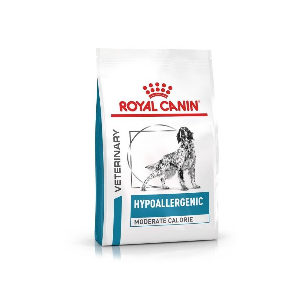 Royal Canin - Croquettes chien VETERINARY DOG HYPOALLERGENIC MODERATE CALORIE - Royal Canin 7 kg
