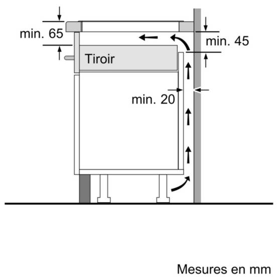 Bosch - Table de cuisson à induction 60cm 3 feux noir PIJ611BB5E Bosch - Image 6