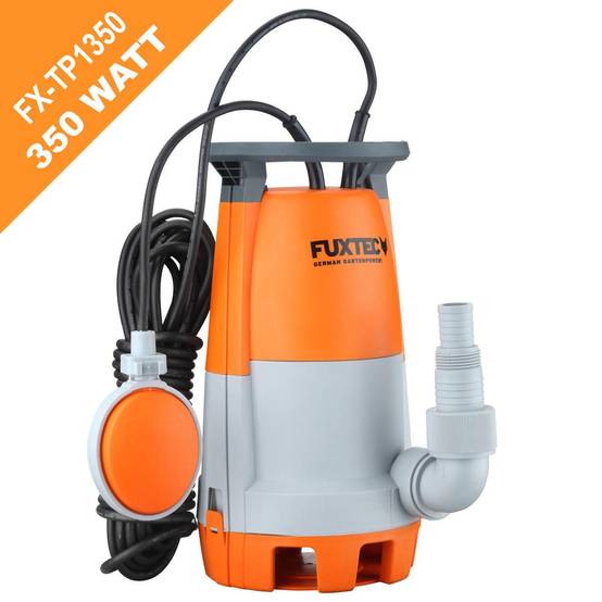 Pompe de relevage eaux usées - FUXTEC FX-TP1350 - 350W débit 7500 litres par heure - Image 1