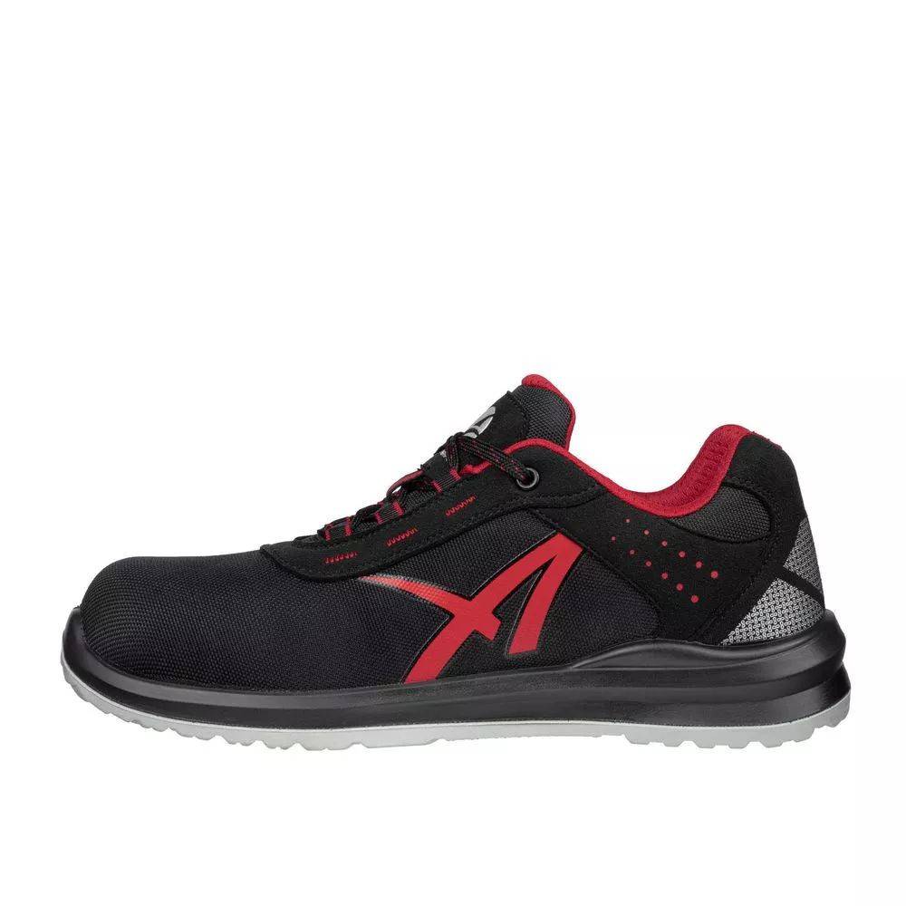 Baskets de sécurité basses végan sans métal Albatros GRID LOW S3 SRC Noir / Rouge 46 - Image 3