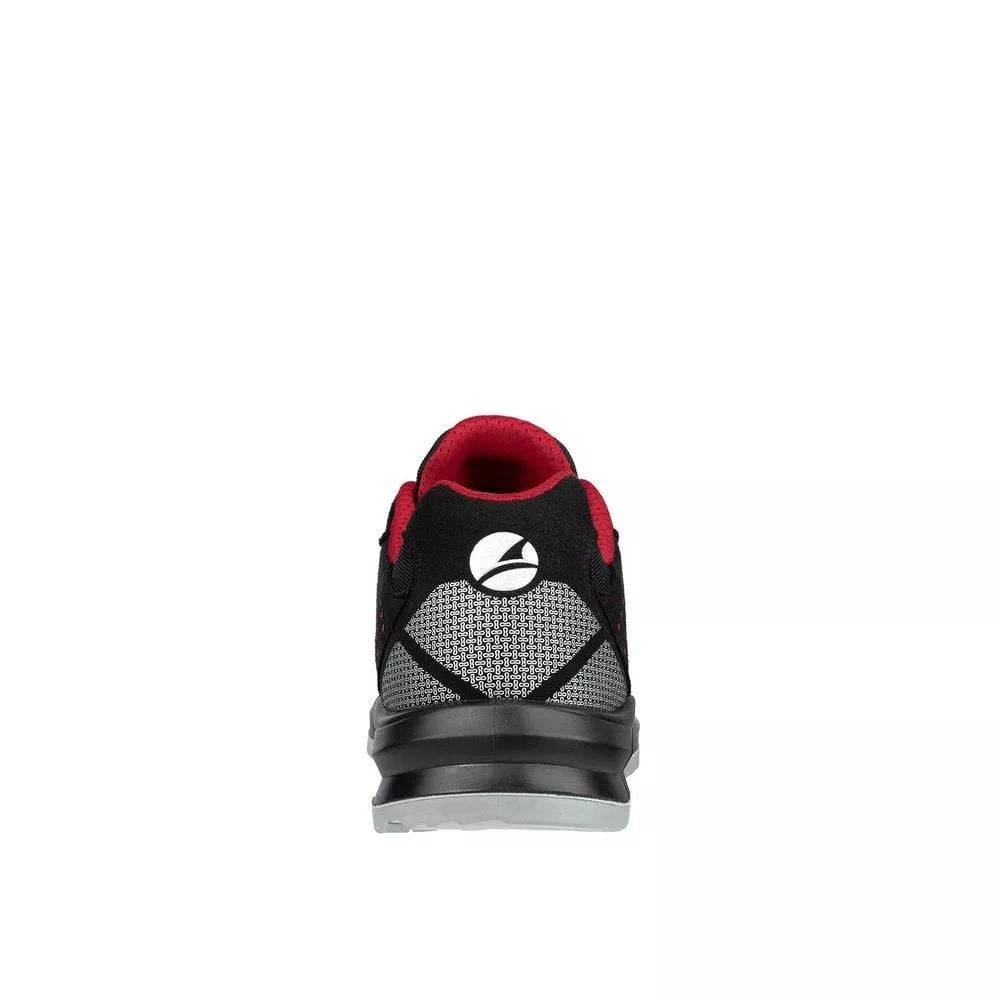 Baskets de sécurité basses végan sans métal Albatros GRID LOW S3 SRC Noir / Rouge 46 - Image 2