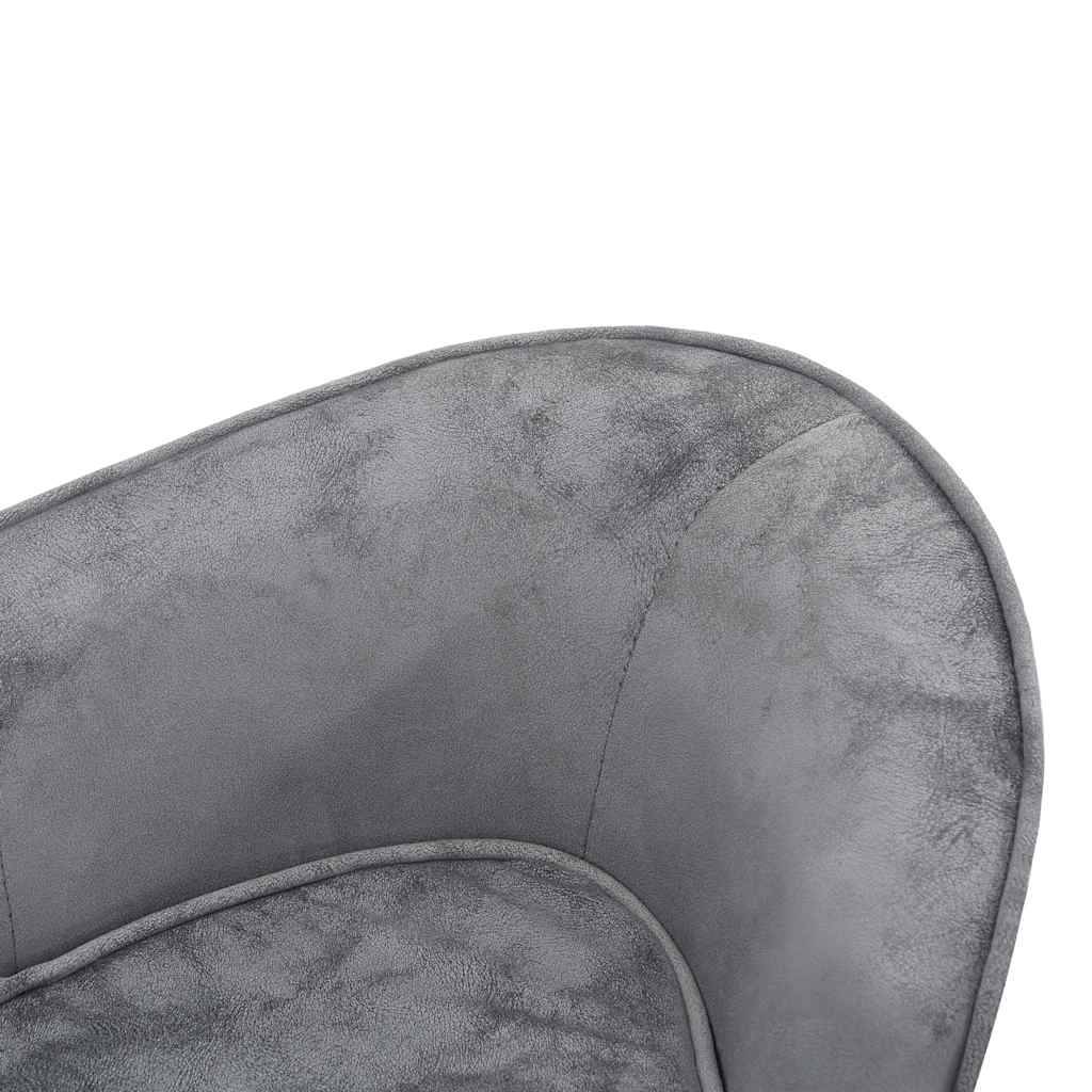 Vidaxl - Canapé pour chien Gris 68x38x38 cm Peluche vidaXL 170963 - Image 4