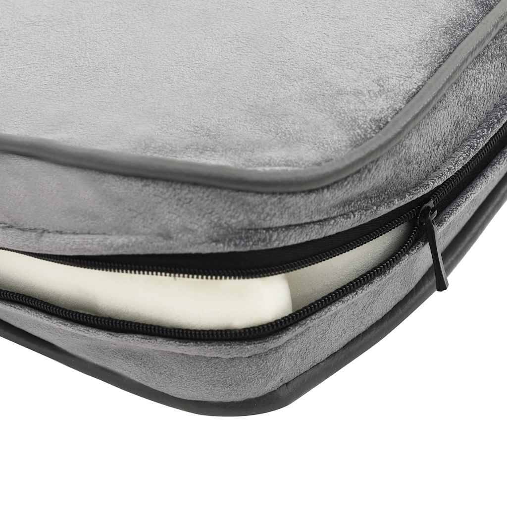 Vidaxl - Canapé pour chien Gris 68x38x38 cm Peluche vidaXL 170963 - Image 5