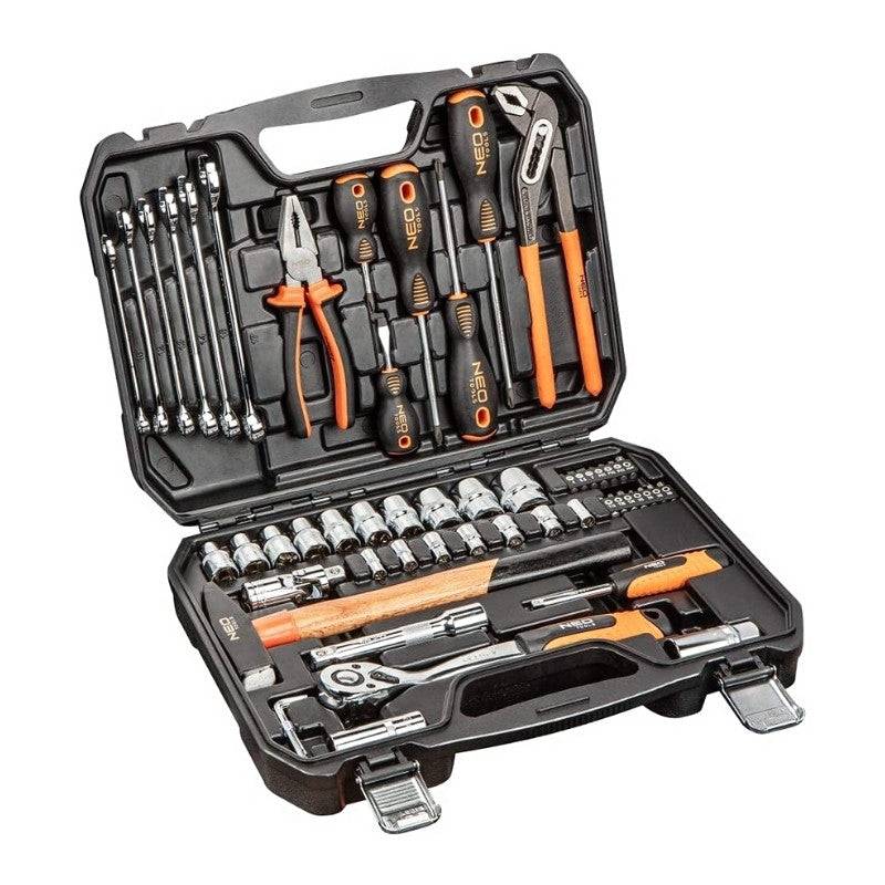 Neo Tools - Kit d'outils universel - NEO TOOLS 08-684 - 56 pièces Neo tools - Image 1