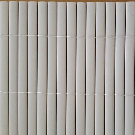 Canisse occultante en PVC Blanc 2.50 m - Long 32.50 m, Hauteur 1.50 m - Image 2