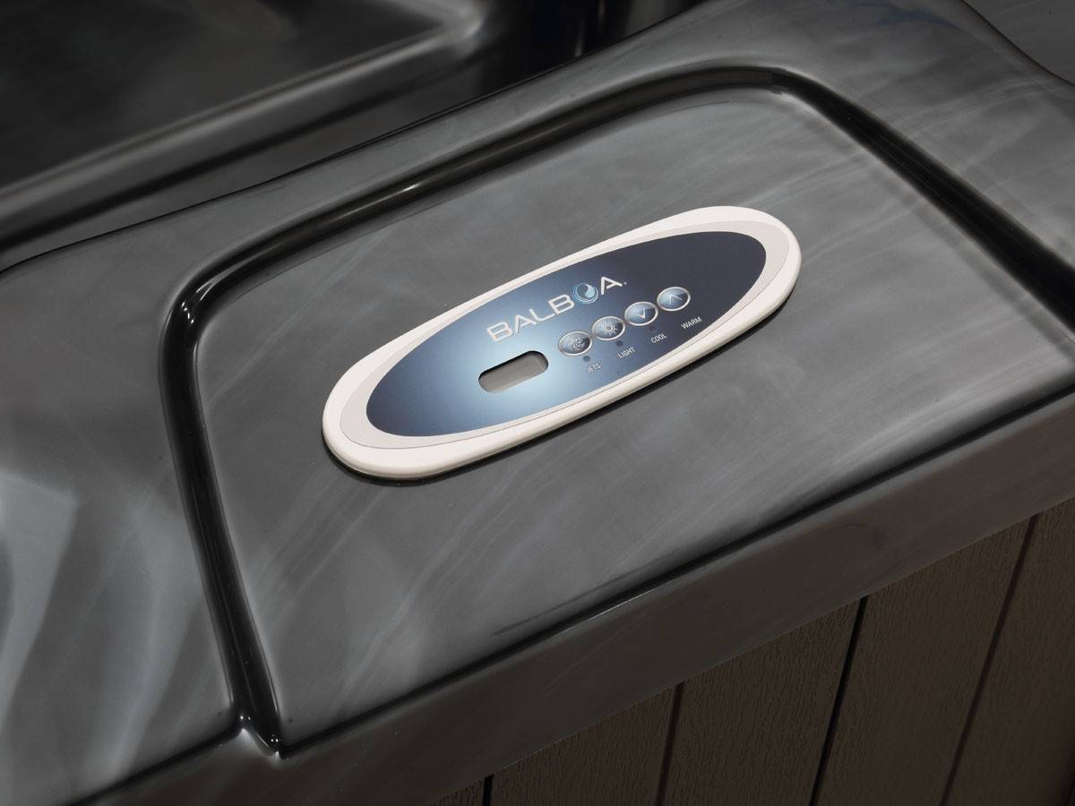 Habitat Et Jardin - Spa Led "haïti" 4 Places - Enceintes Bluetooth Intégrées - Gris -habitat Et Jardin - Image 3