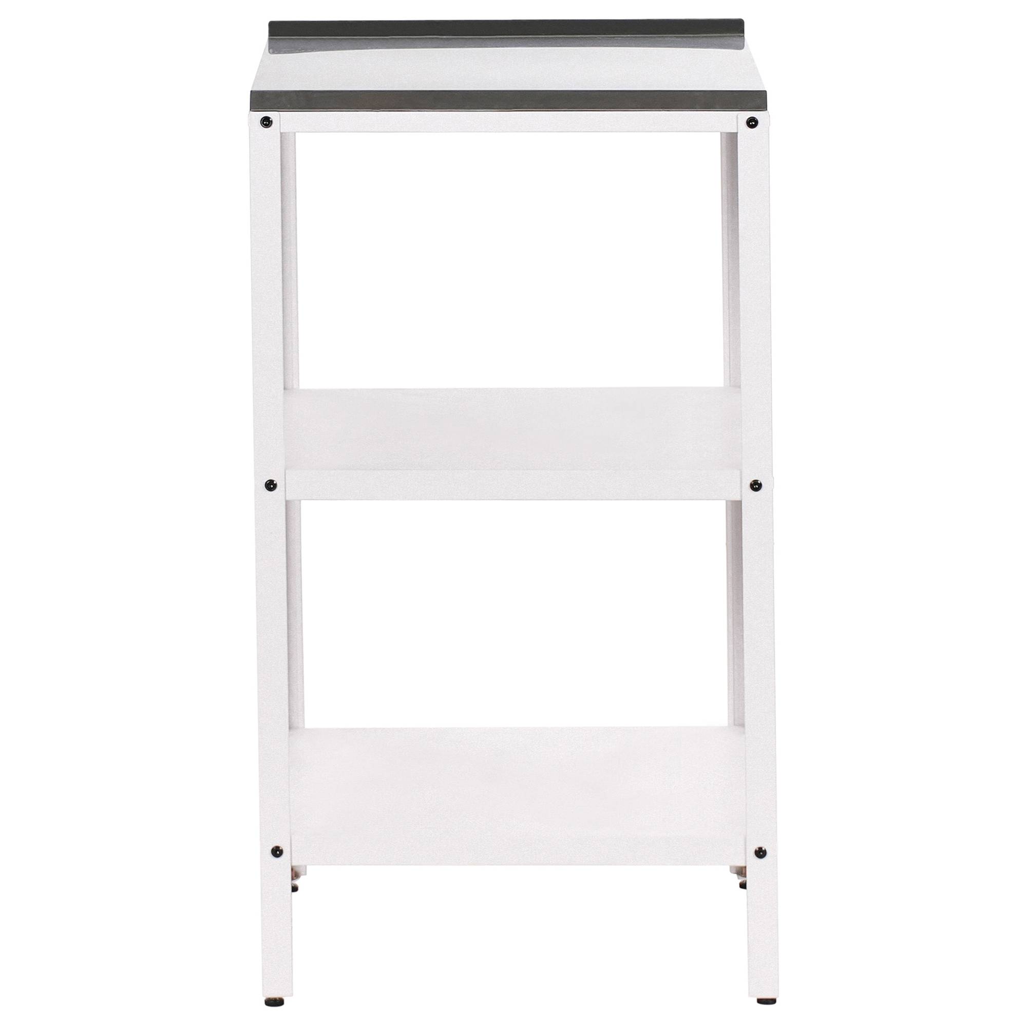 Beliani - Cuisine de jardin Acier Blanc VILAMA - 50x50x90- Beliani - Image 4