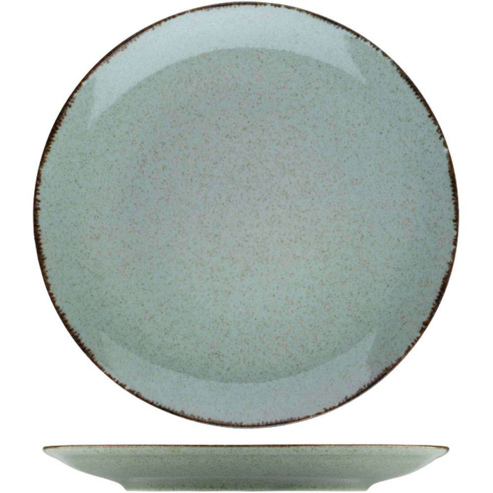 Hanah Home - Service de table en porcelaine Spot 24 pièces Vert - Image 3