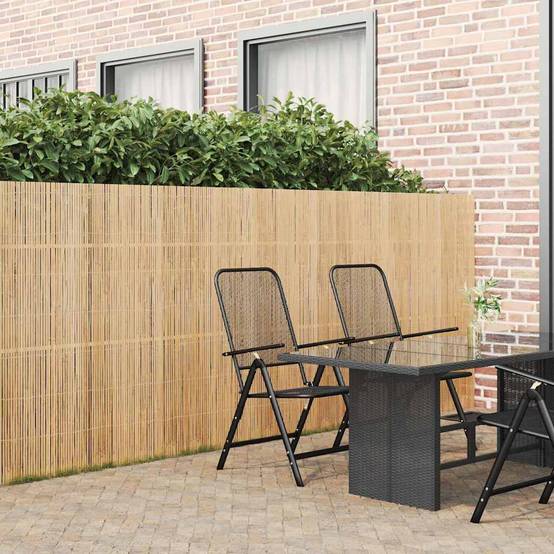 Clôture en bambou Naturel 400 x 150 cm, Poids :11.55kg - PANGIVO - Image 1
