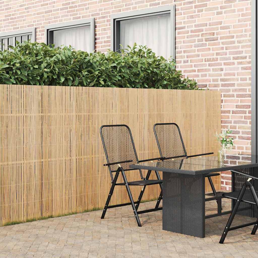 Clôture en bambou Naturel 400 x 150 cm, Poids :11.55kg - PANGIVO