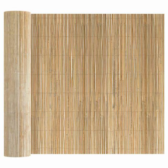 Clôture en bambou Naturel 400 x 150 cm, Poids :11.55kg - PANGIVO - Image 2