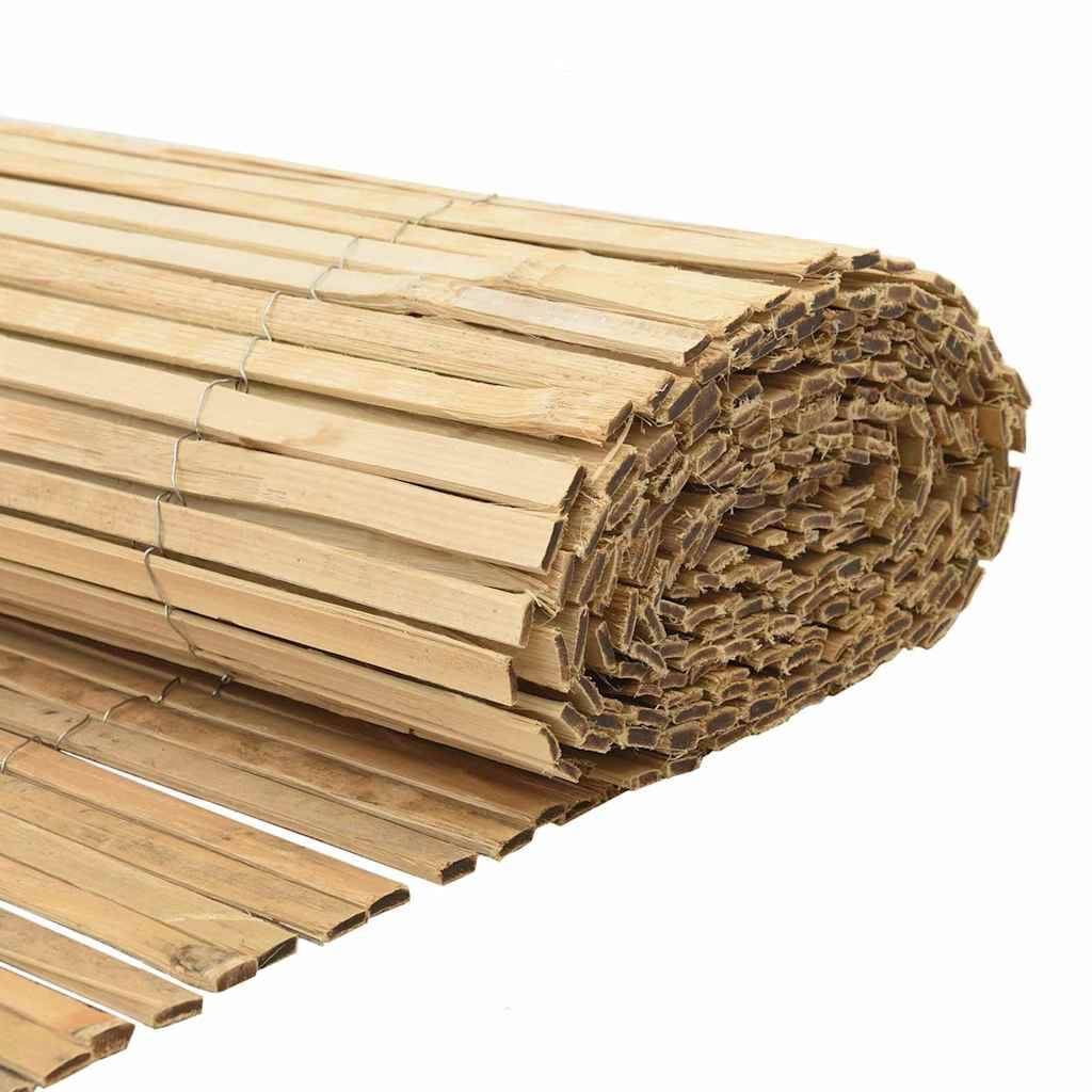 Clôture en bambou Naturel 400 x 150 cm, Poids :11.55kg - PANGIVO - Image 5
