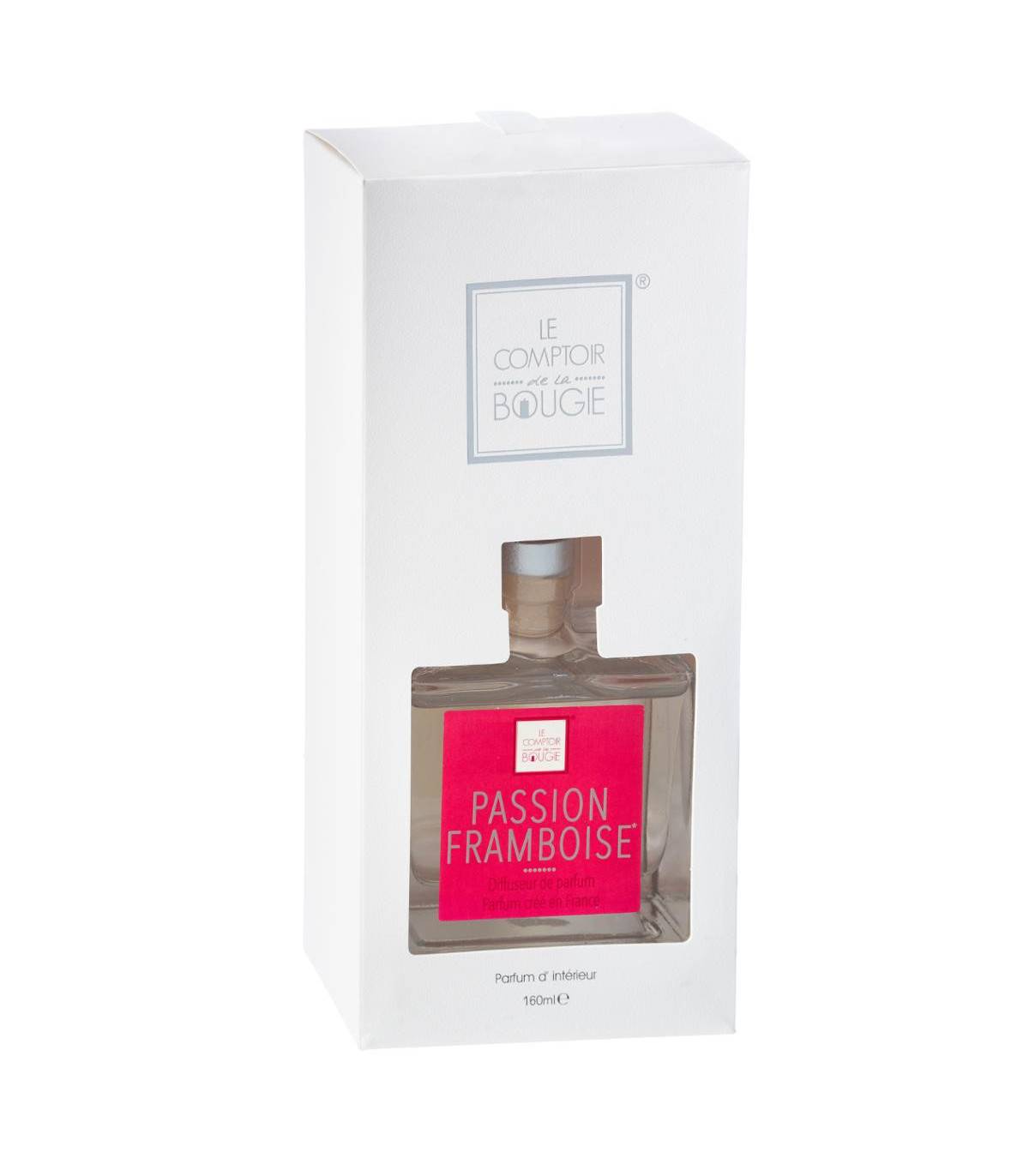 Diffuseur de parfum Framboise  160 ml avec 8 Bâtonnets - Image 2