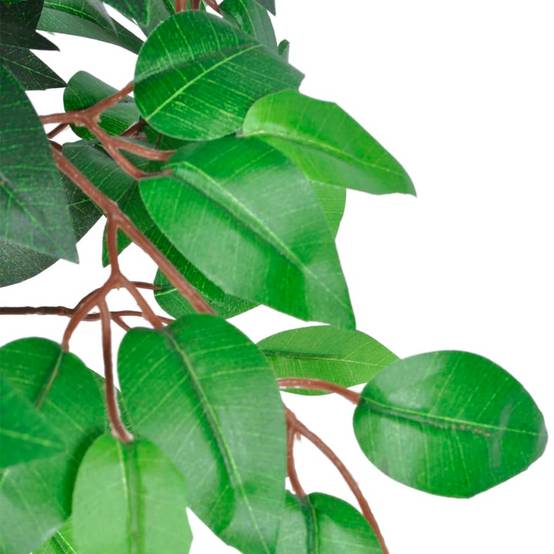 Ficus artificiel polyester vert 17.8 x 17.8 x 110 cm - PANGIVO - Image 2