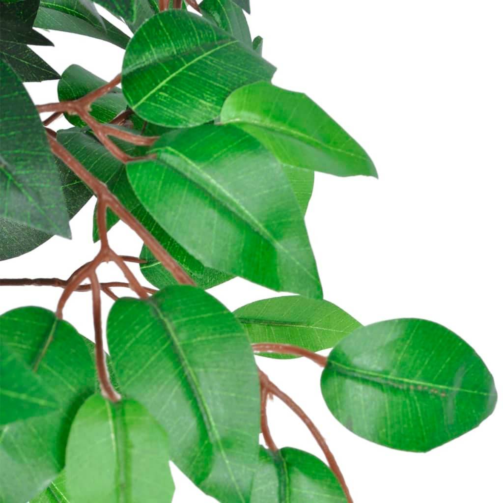 Ficus artificiel polyester vert 17.8 x 17.8 x 110 cm - PANGIVO - Image 2