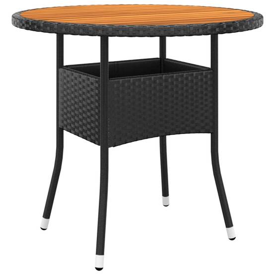 Vidaxl - Ensemble à manger de jardin 5 pcs Résine tressée Noir vidaXL 3058496 - Image 6