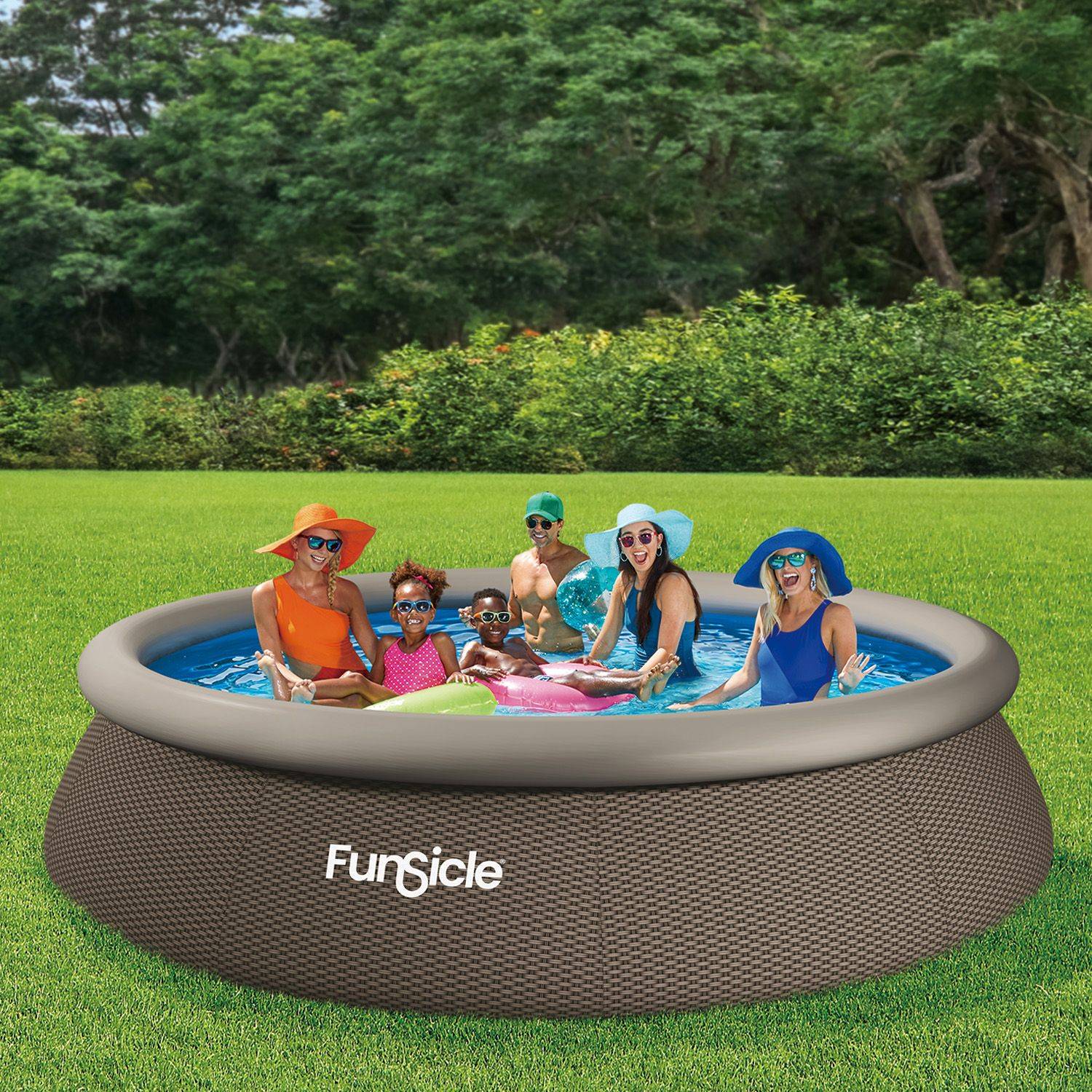 Piscine autostable Funsicle QuickSet Designer™ Pool  Ø3,66m x h 76cm - Image 1