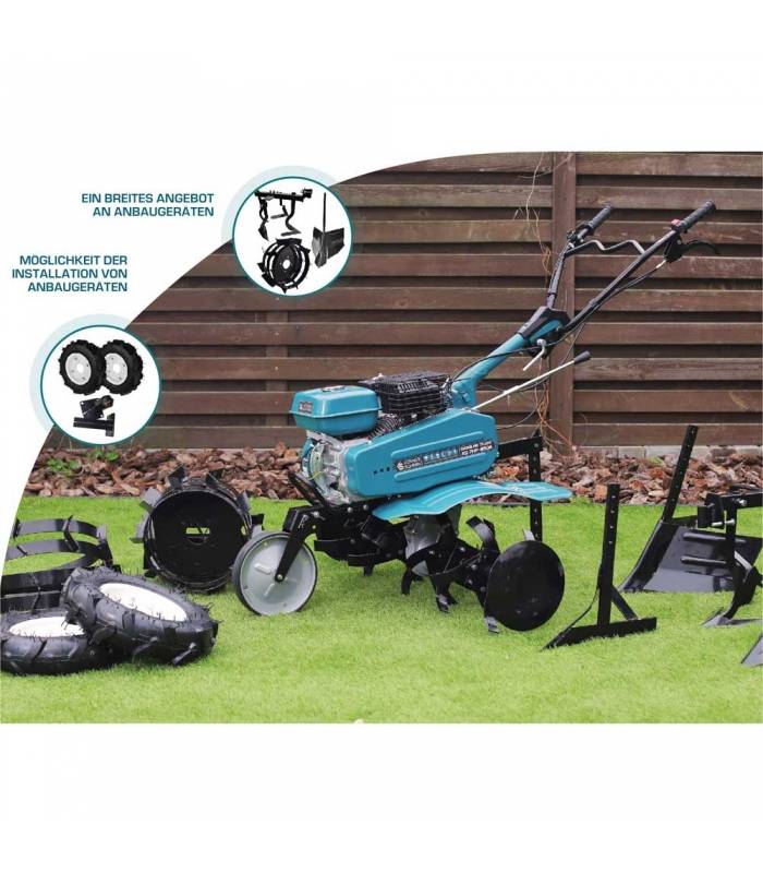 Motoculteur thermique 212cc, 6 fraises, largeur de travail de 108 cm - Könner Söhnen KS 7HP-950A - Image 4