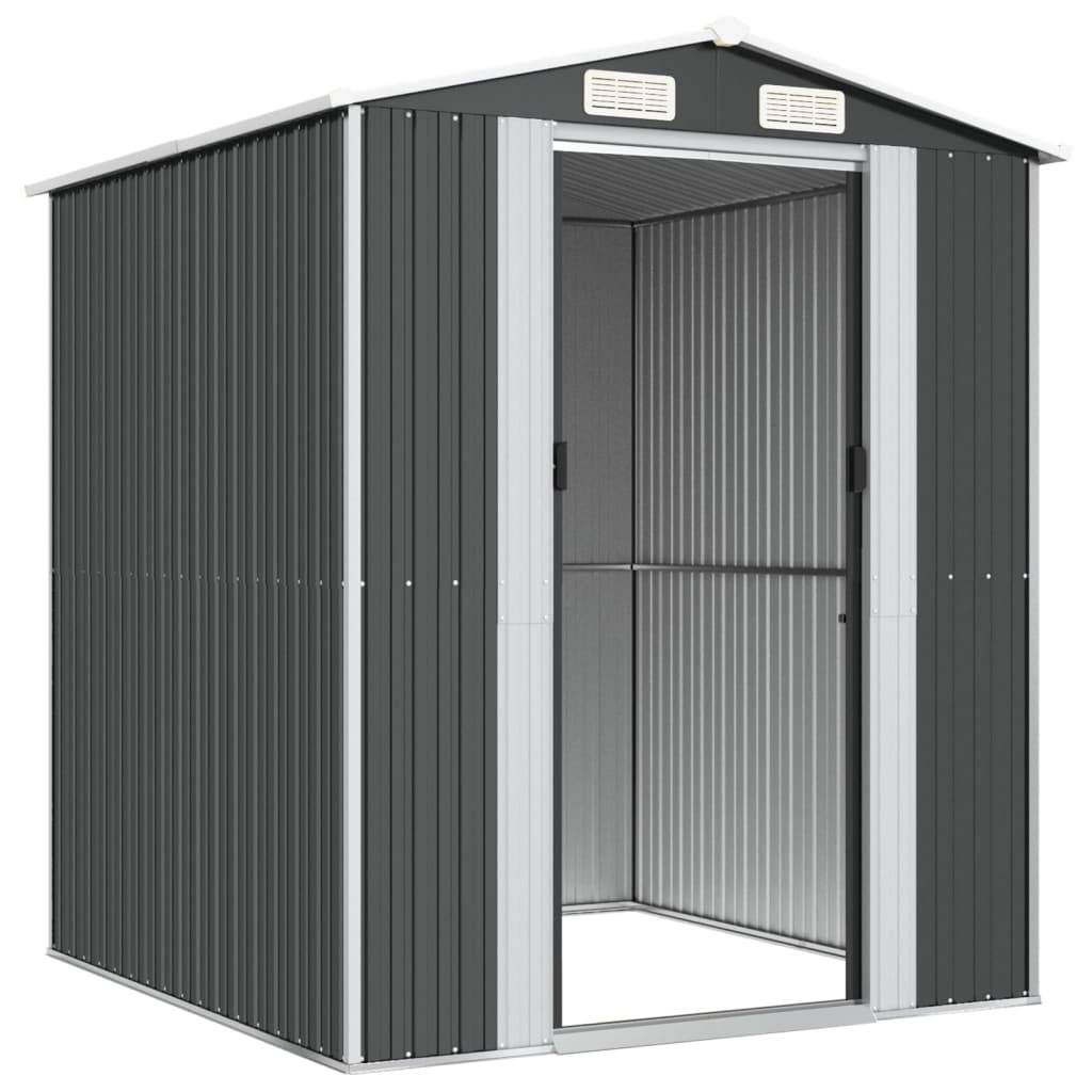 Vidaxl - Abri de jardin Anthracite 192x191x223 cm Métal galvanisé vidaXL 3147449 - Image 5