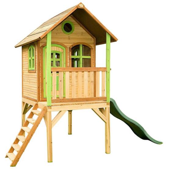 AXI Marc Maison Enfant avec Bac à Sable & Toboggan vert - Aire de Jeux pour AXI Marc Maison Enfant avec Bac à Sable & Toboggan vert - Aire de Jeux pour