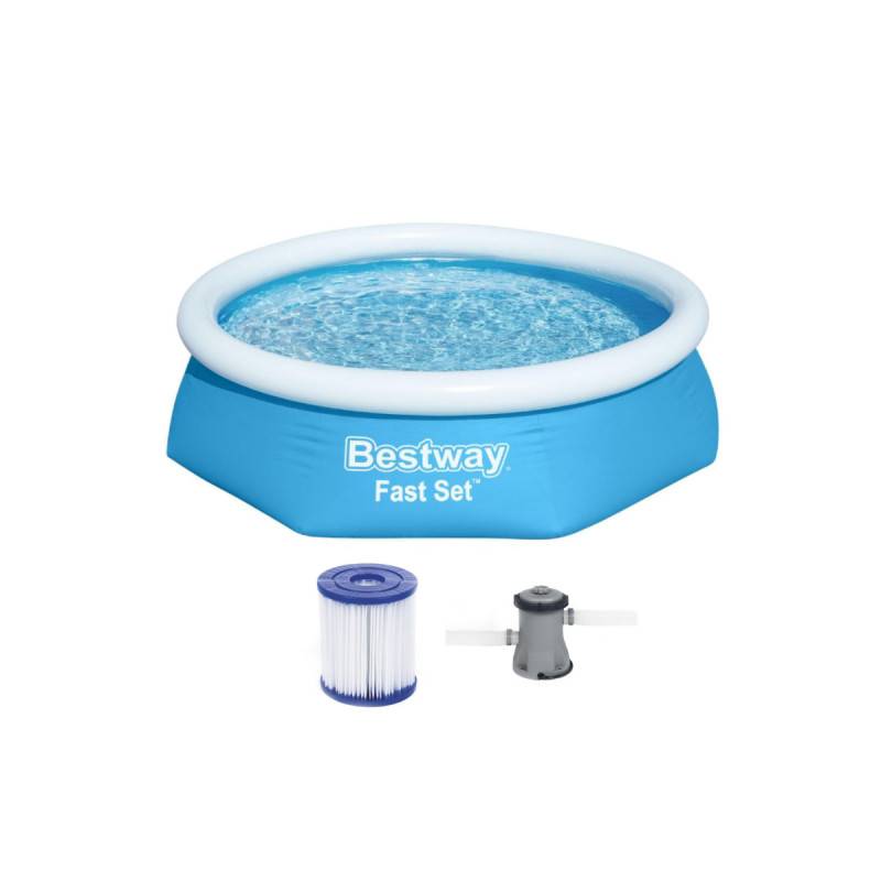 Bestway - Bestway Piscine Fast Set 244x61 Cm Installation Rapide, Filtration Incluse - Bestway - Image 2