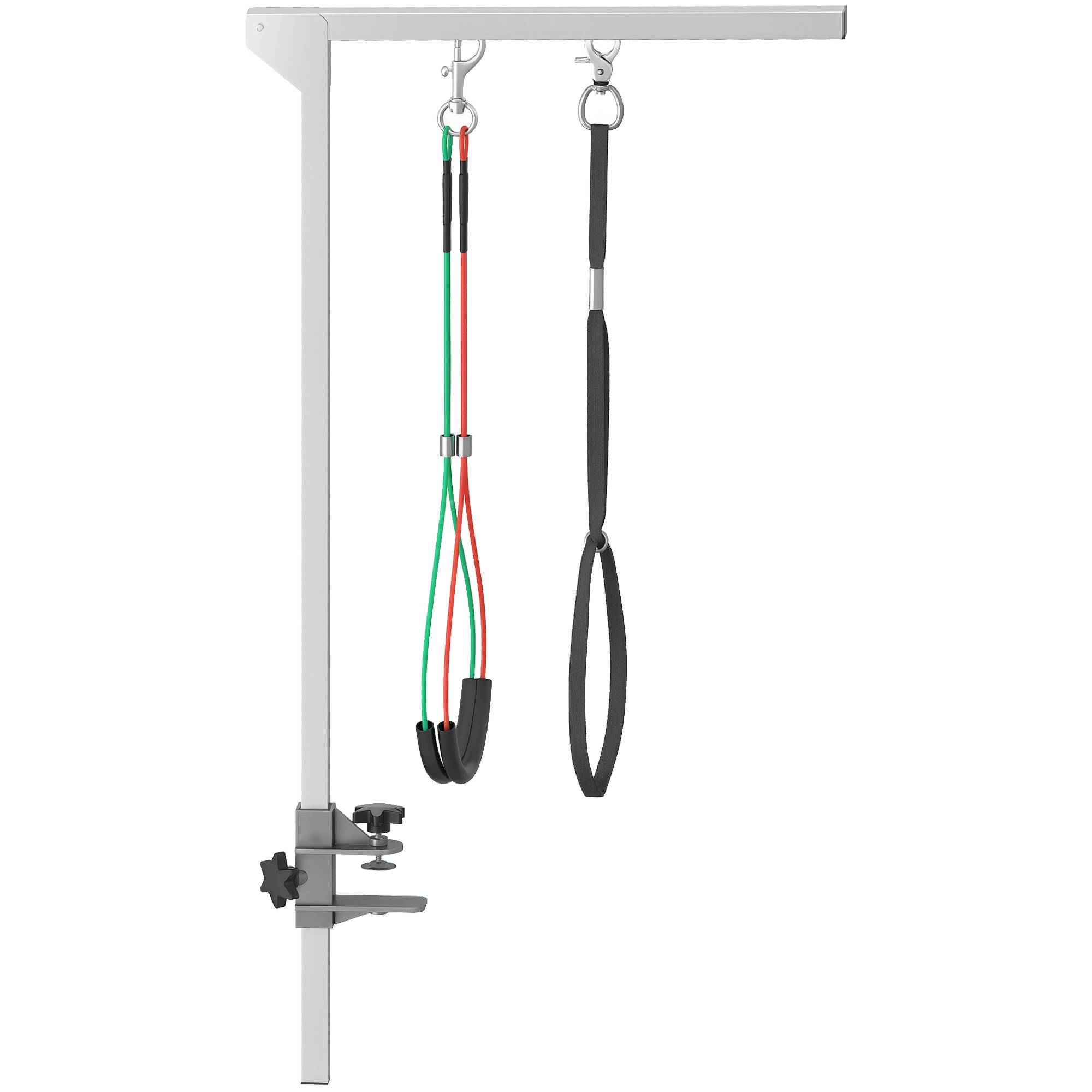 Sans Marque - Table de toilettage pour animaux, hauteur réglable, 36 x 8 x 74 cm, argent - Image 1