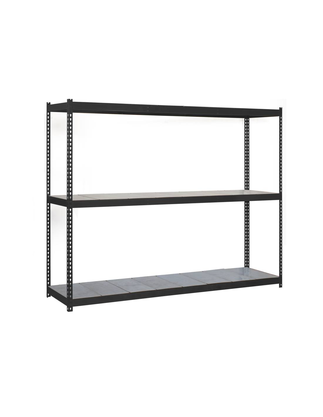 Etagère Sans Vis Simonforte 2104-3 Metal Antracite/galva Antracite/galva 2000x2100x450 - Simonrack
