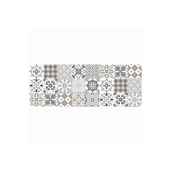 Tapis Déco Rectangle "Salou" 45x120cm Naturel - Image 1