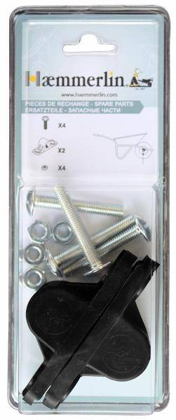 Haemmerlin - Paire de coussinets polyamide ø 21 mm Haemmerlin