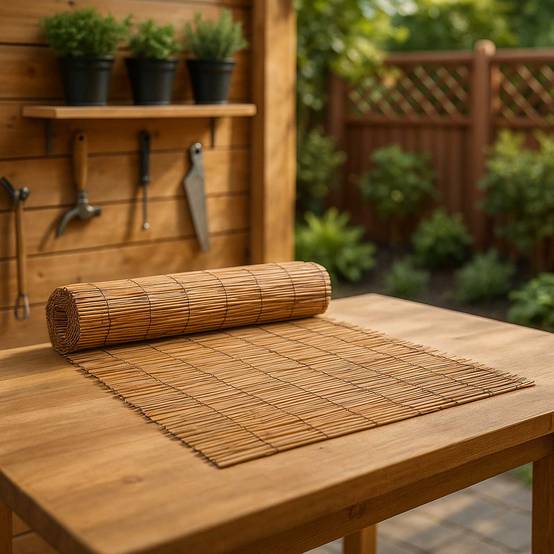 Canisse en roseau naturel WERKA PRO - 1 x 10 m - Image 3